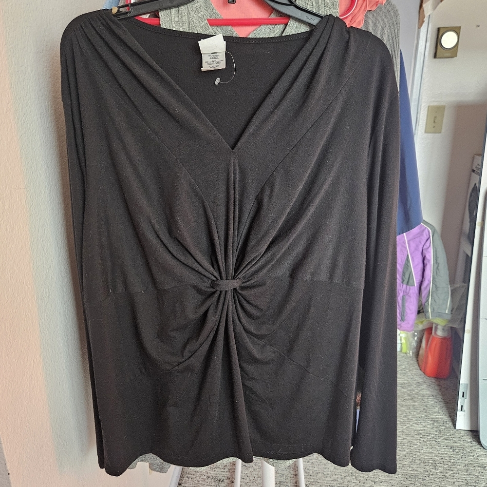 Womens' Black Just My Size Blouse